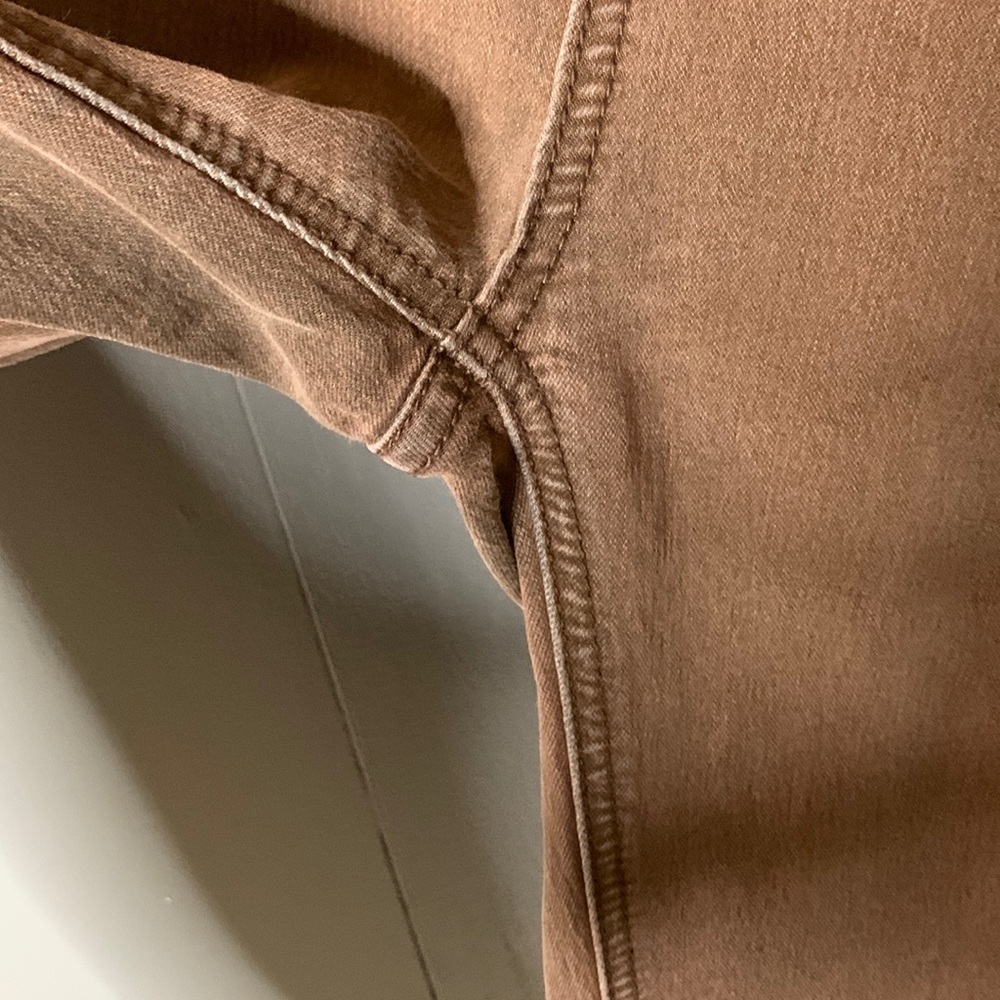 Free People Brown Skinny Denim Jeans Size 28 - Picture 3 of 7